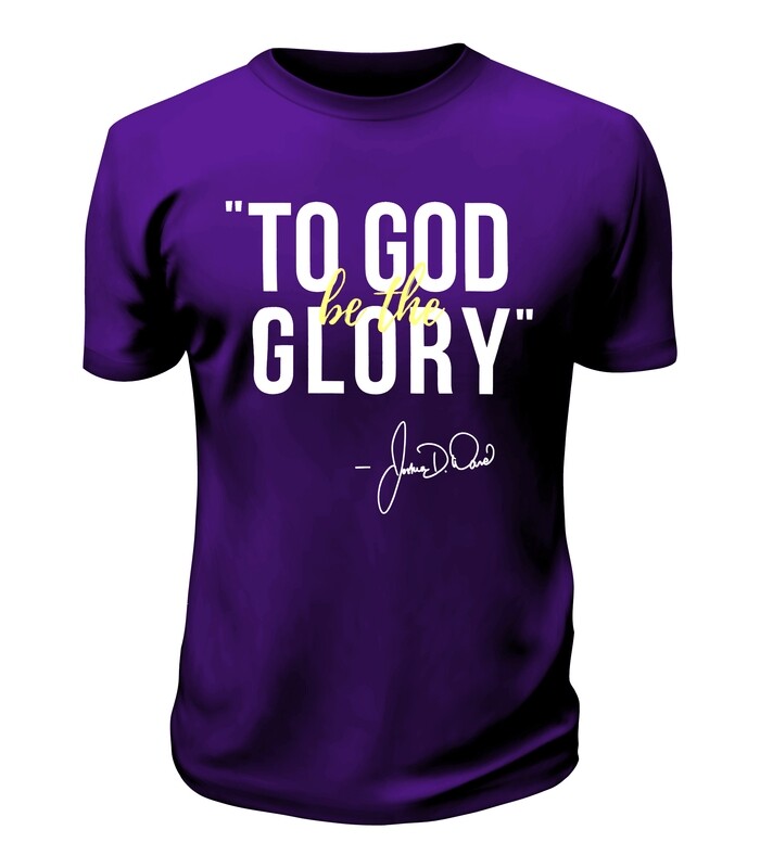 First Pastoral Anniversary Shirt (Purple)
