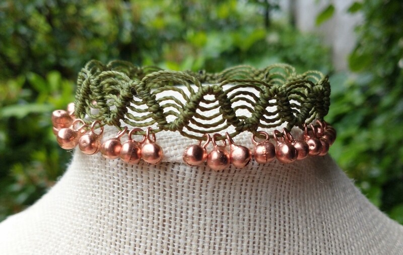 Anklet with copper bells