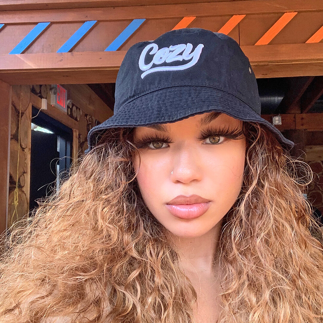 Cozy &quot;Oreo&quot; Bucket Cap