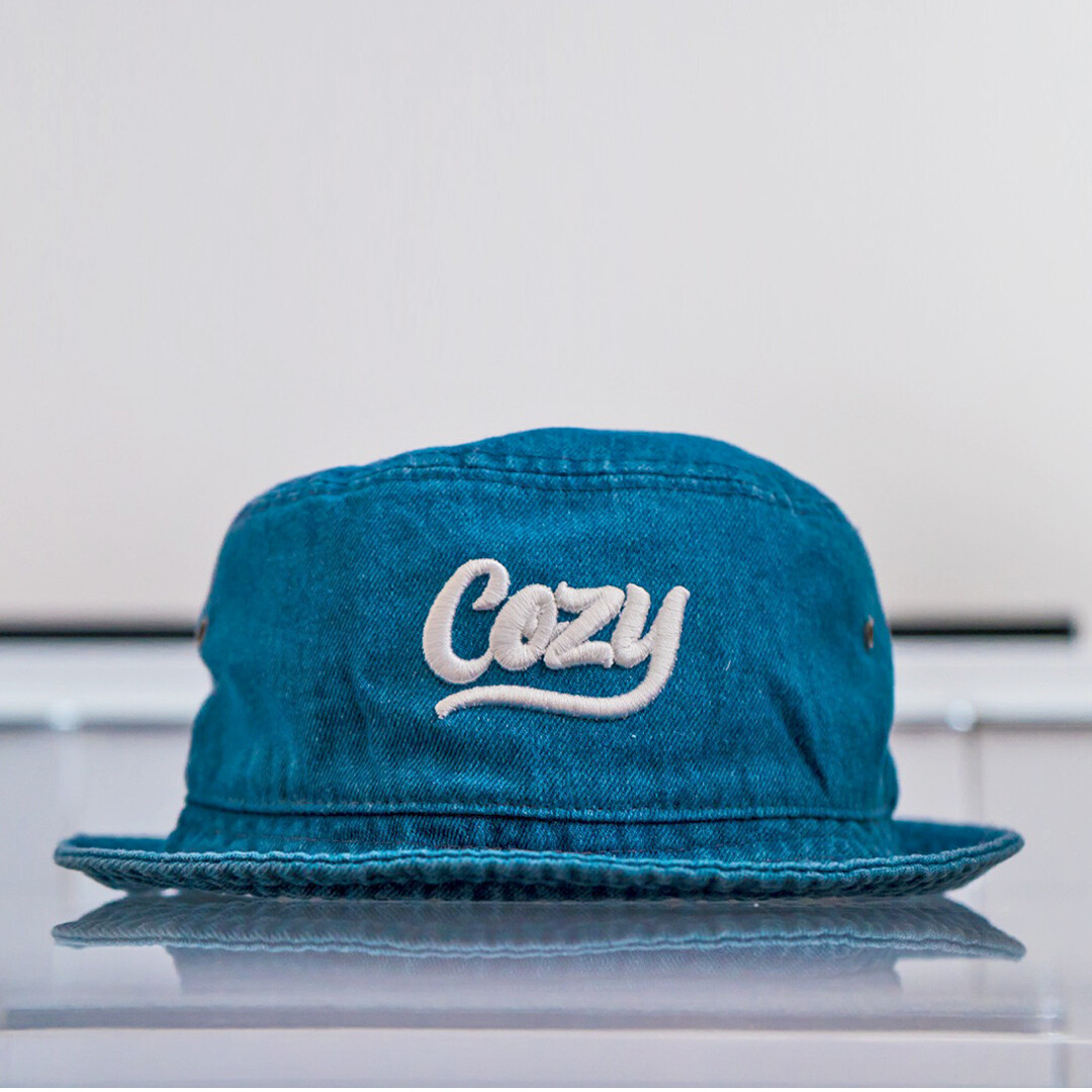 Cozy &quot;Denim Blue&quot; Bucket Cap
