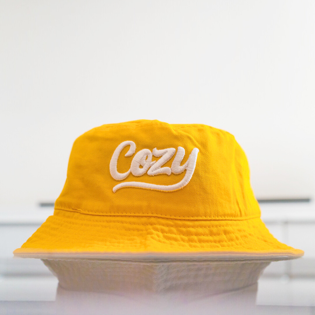 Cozy &quot;Yellow&quot; Bucket Cap