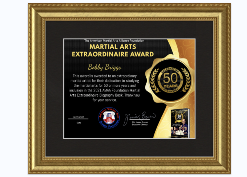 Custom Framed Induction Certificate