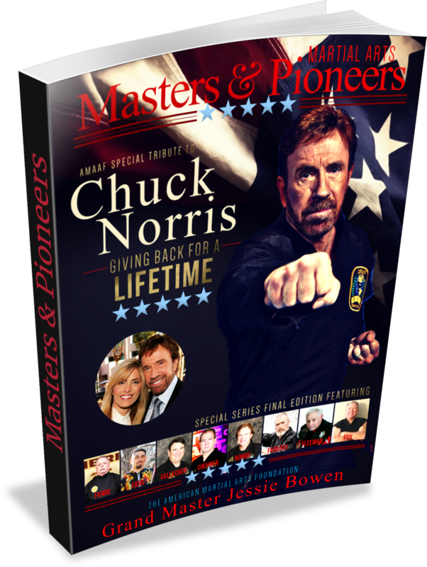 Tribute biography to Grandmaster Chuck Norris.  Special: Get A Complimentary Copy of the 2nd Edition of the Chuck Norris Edition of the Martial Arts Masters &amp; Pioneers Biography Book &amp; MP4 Video