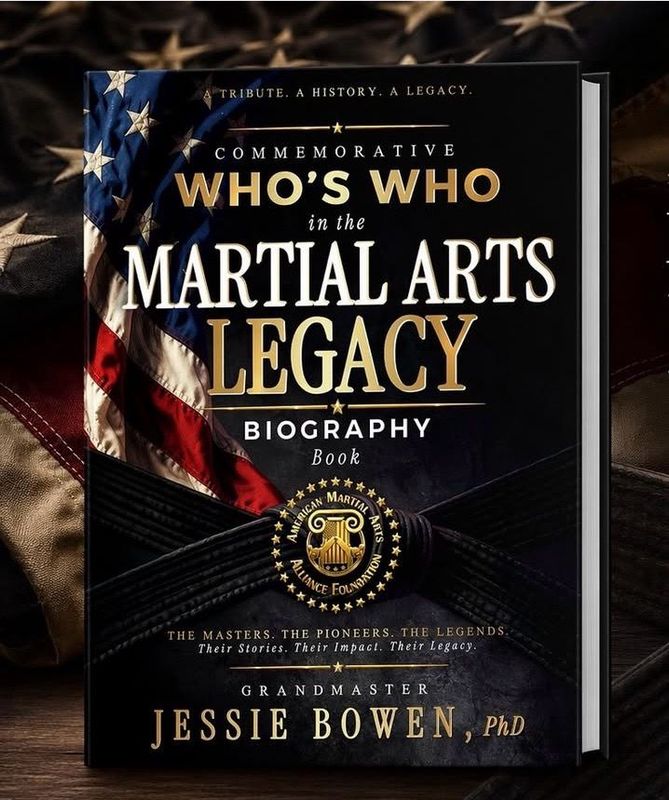2026 Who's Who in the Martial Arts Legacy Biography Book Hardcover