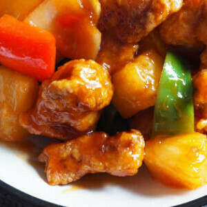 Sweet & Sour Chicken Hong Kong Style