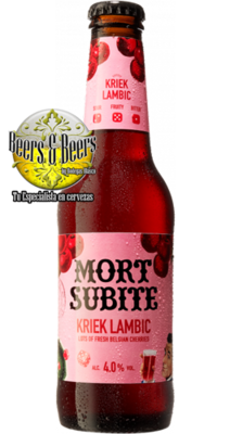 MORT SUBITE - LAMBIC- CEREZA - - Beers & Beers