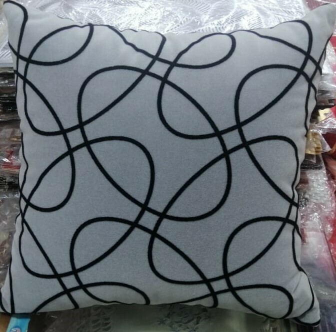 Modern Velvet Cushion cover with black velvet lining(without filling).