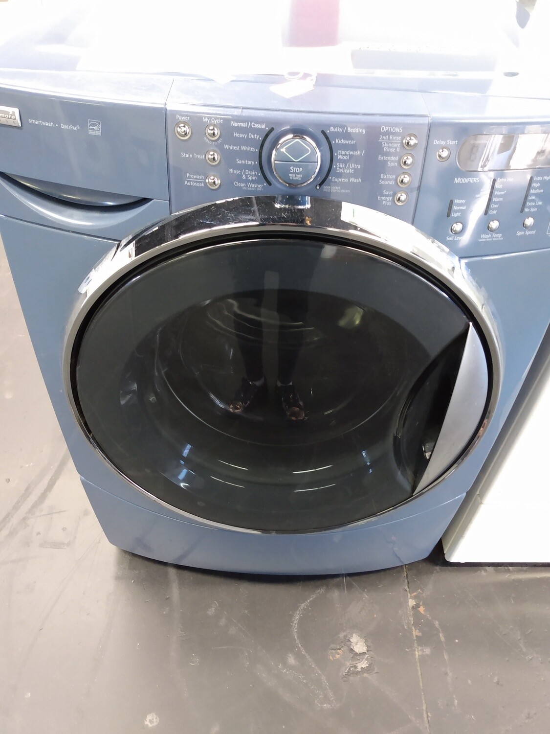 kenmore elite front washer