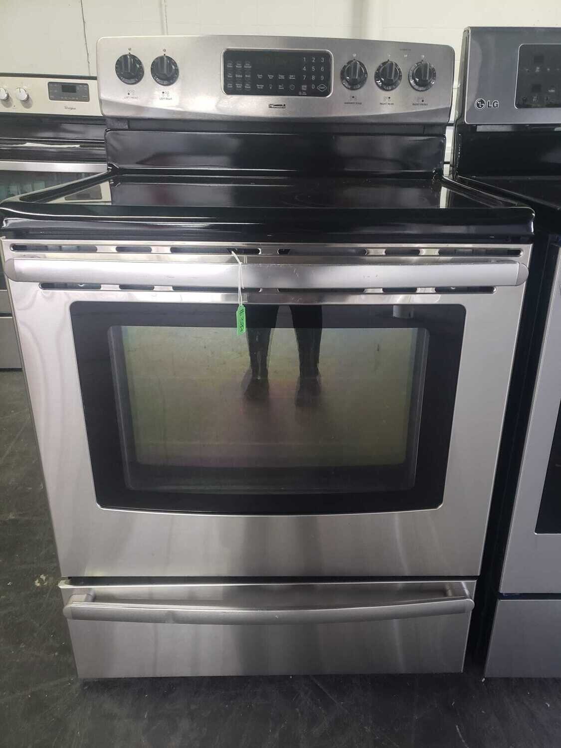 kenmore range flat top