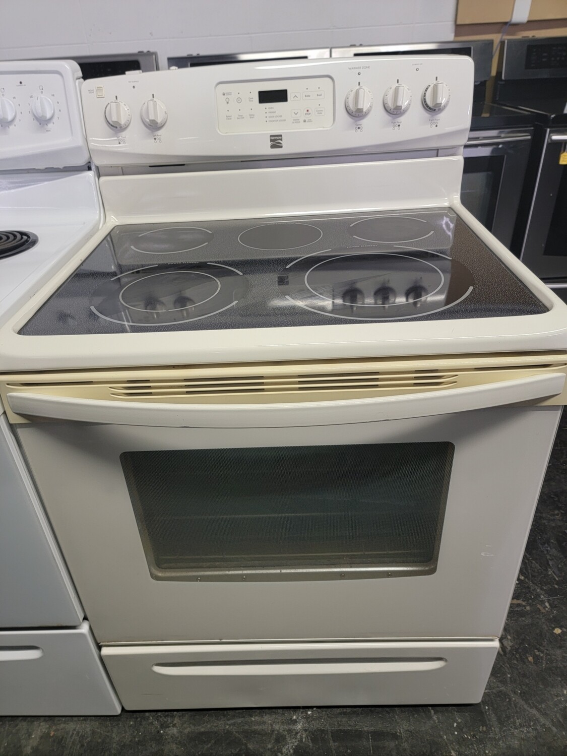 kenmore glass top stove cleaning