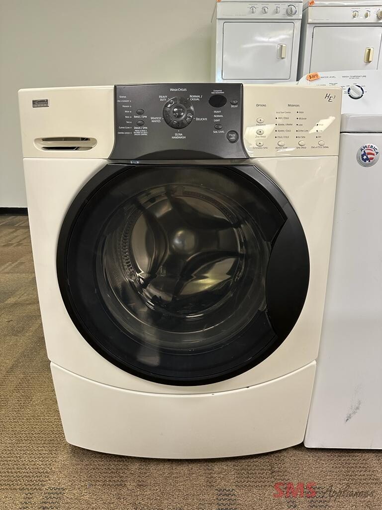 Kenmore Frontload Washer And Pedestal Proxibid, 45 OFF