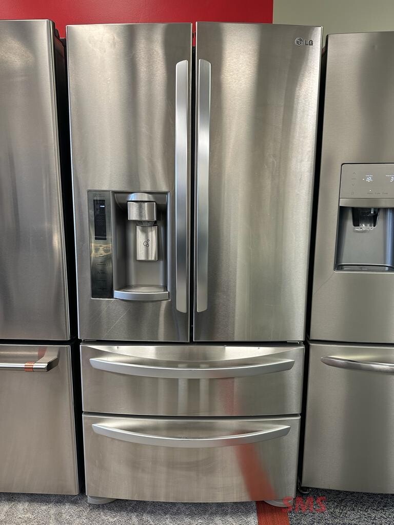 Best 33 Inch Wide French Door Refrigerator LG 33" French Door Fridge LMX25988SAT/00