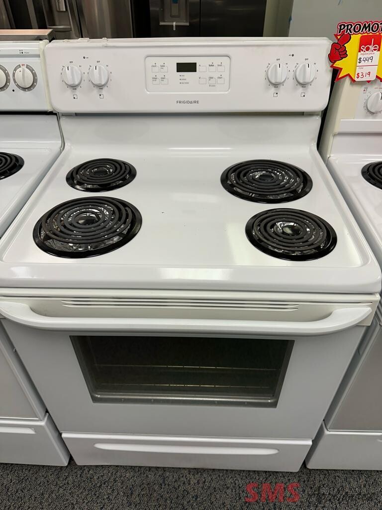 Frigidaire Coil Top Stove CFEF3016LWF