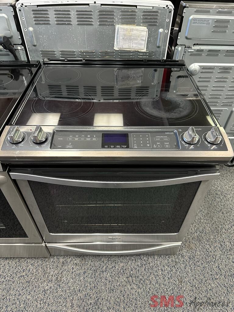 Whirlpool Glass Top Stove YWEE730H0DS0