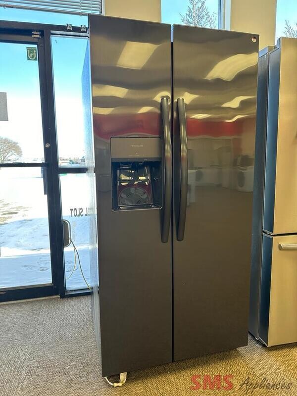 Open Box- Scratch & Dent Frigidaire 33 Open Box- Scratch & Dent Frigidaire 33" Side-by-Side Fridge FRSS2323AD