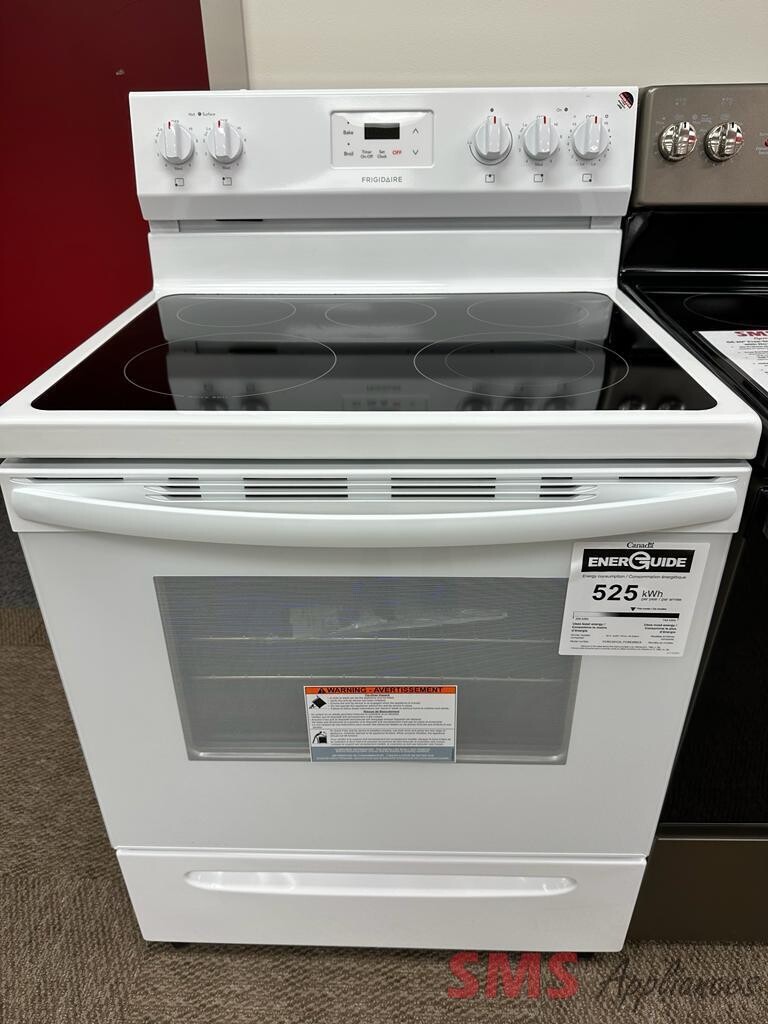Open Box Scratch & Dent Frigidaire Glass Top Stove FCRE305CAS