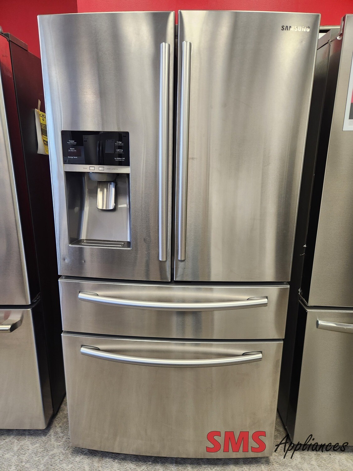 Samsung 36" French Door Fridge RF28HMEDBSR