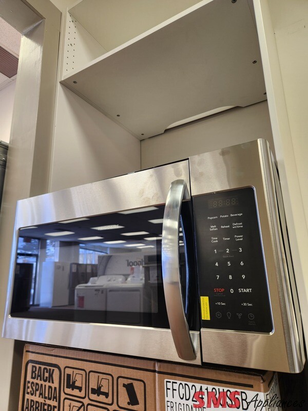 Open Box - Scratch & Dent Frigidaire Over-the-Range Microwave FMOS1846BS Open Box - Scratch & Dent Frigidaire Over-the-Range Microwave FMOS1846BS