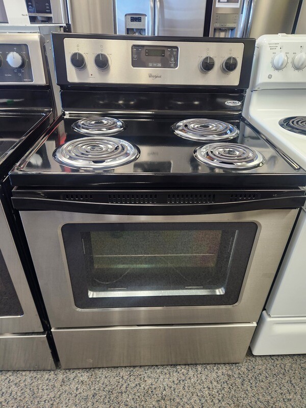 Whirlpool Coil Top Stove YWFC150M0AS