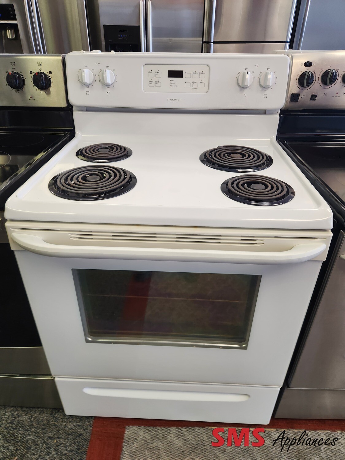 Frigidaire Coil Top Stove CFEF3016LWE