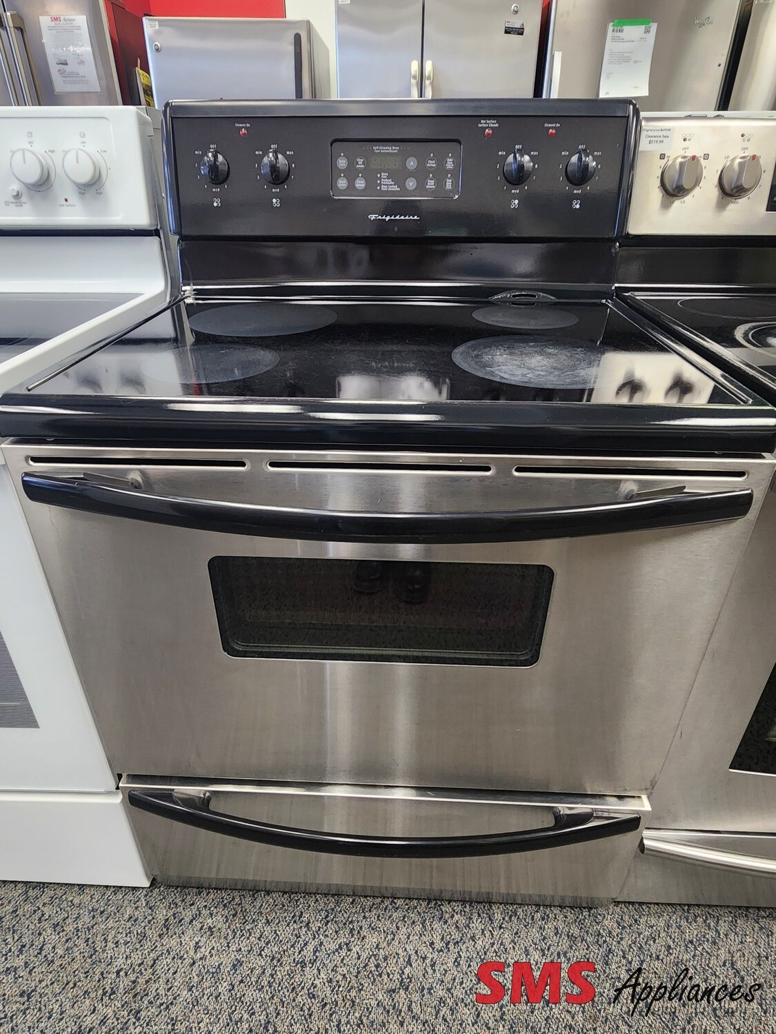 Frigidaire Glass Top Stove CFEF372BC2