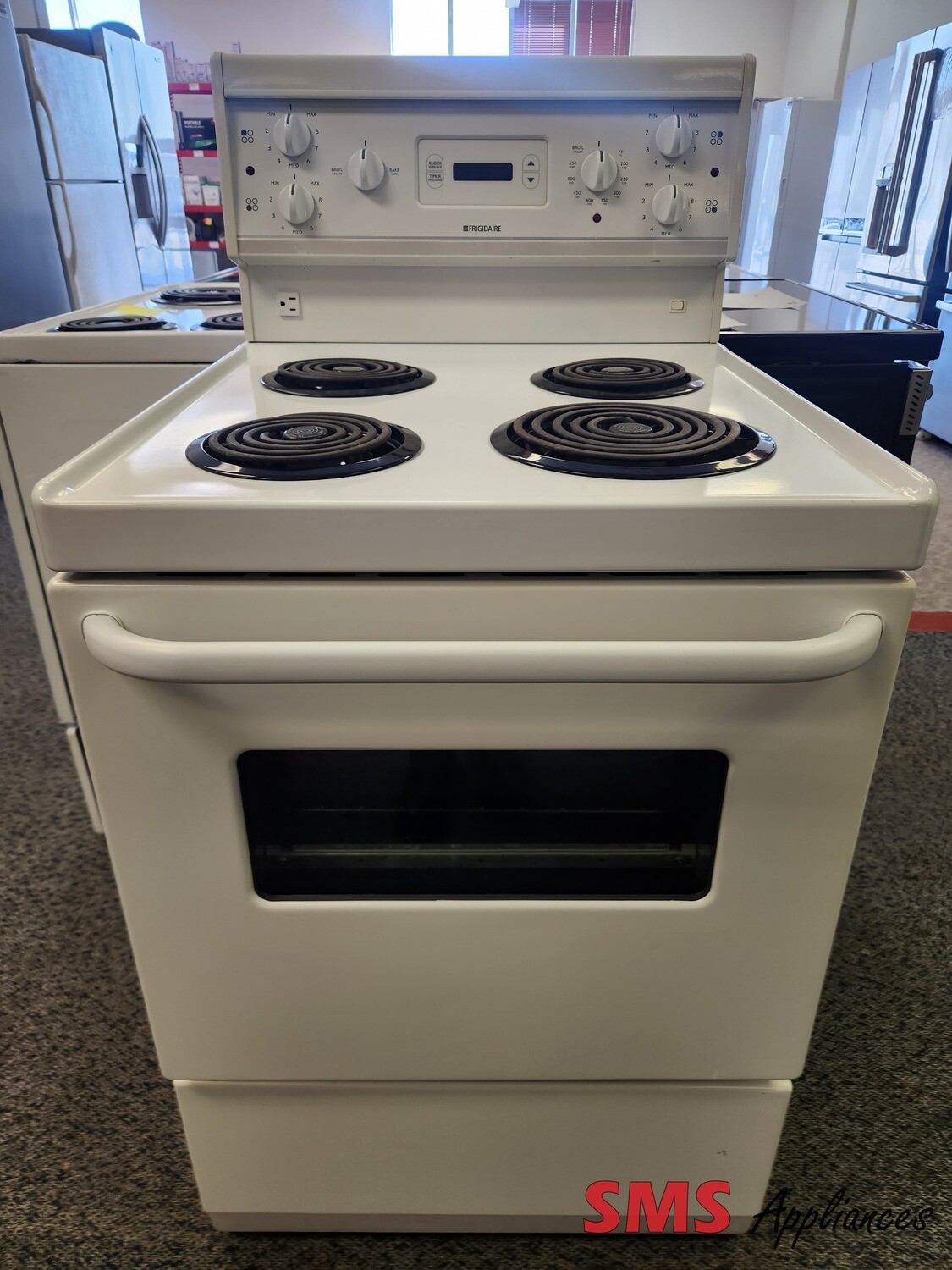 Frigidaire 24" Coil Top Stove CFEF216AS