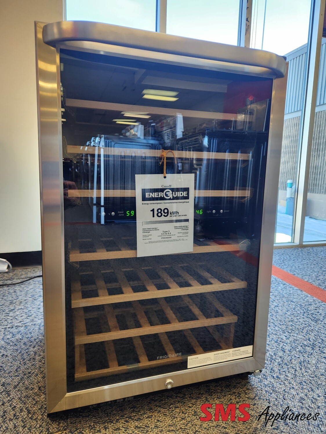 Open Box - Scratch & Dent Frigidaire Two-Zone Wine Cooler FFWC3822QS