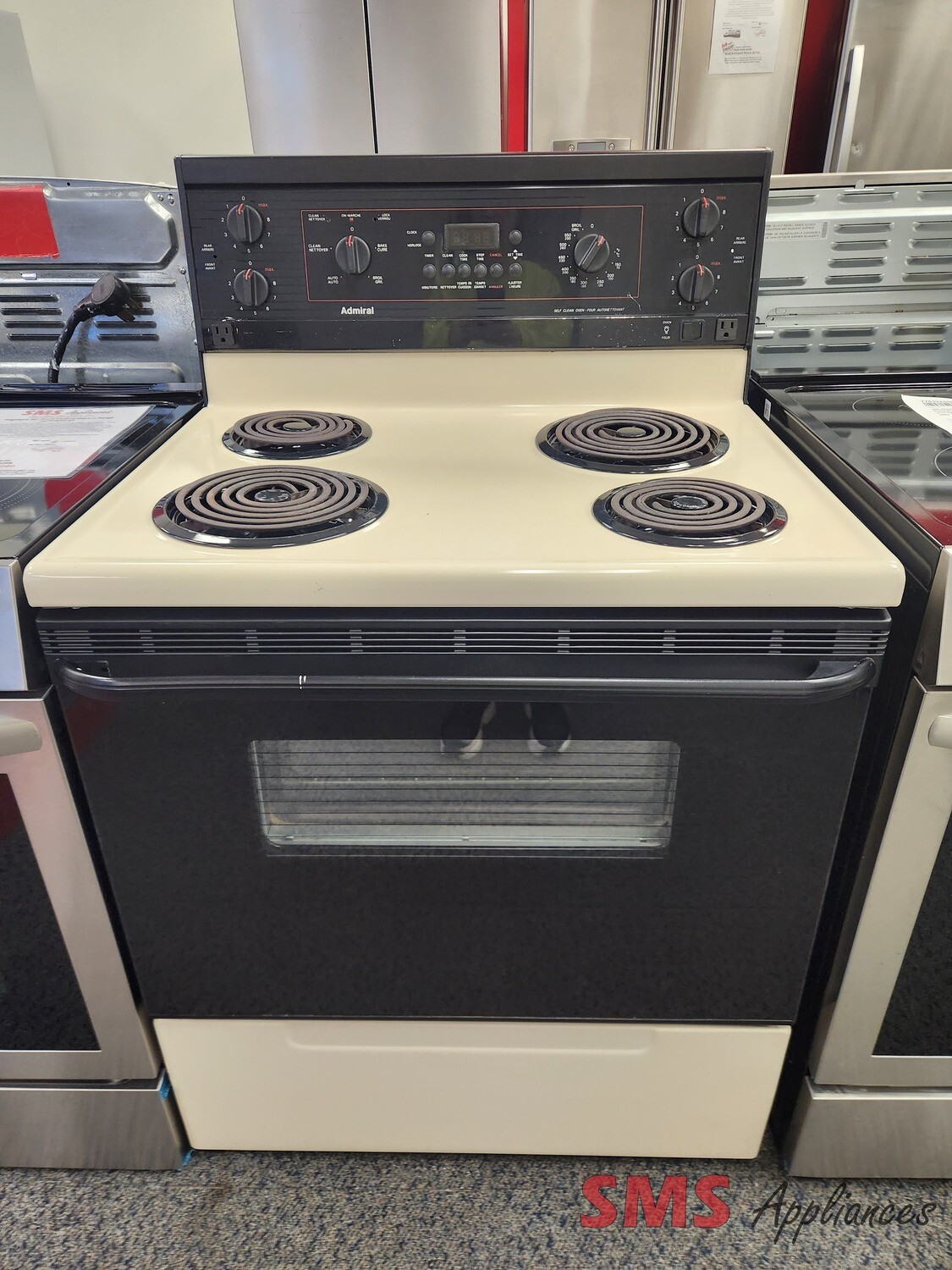 Admiral Coil Top Stove ACP34580