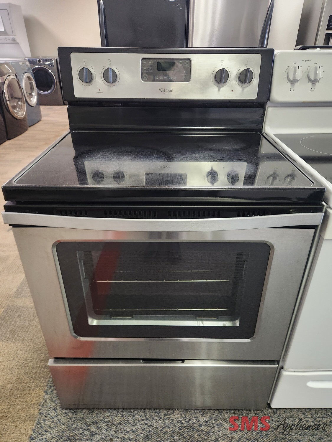 Whirlpool Glass Top Stove YWFE330W0ES