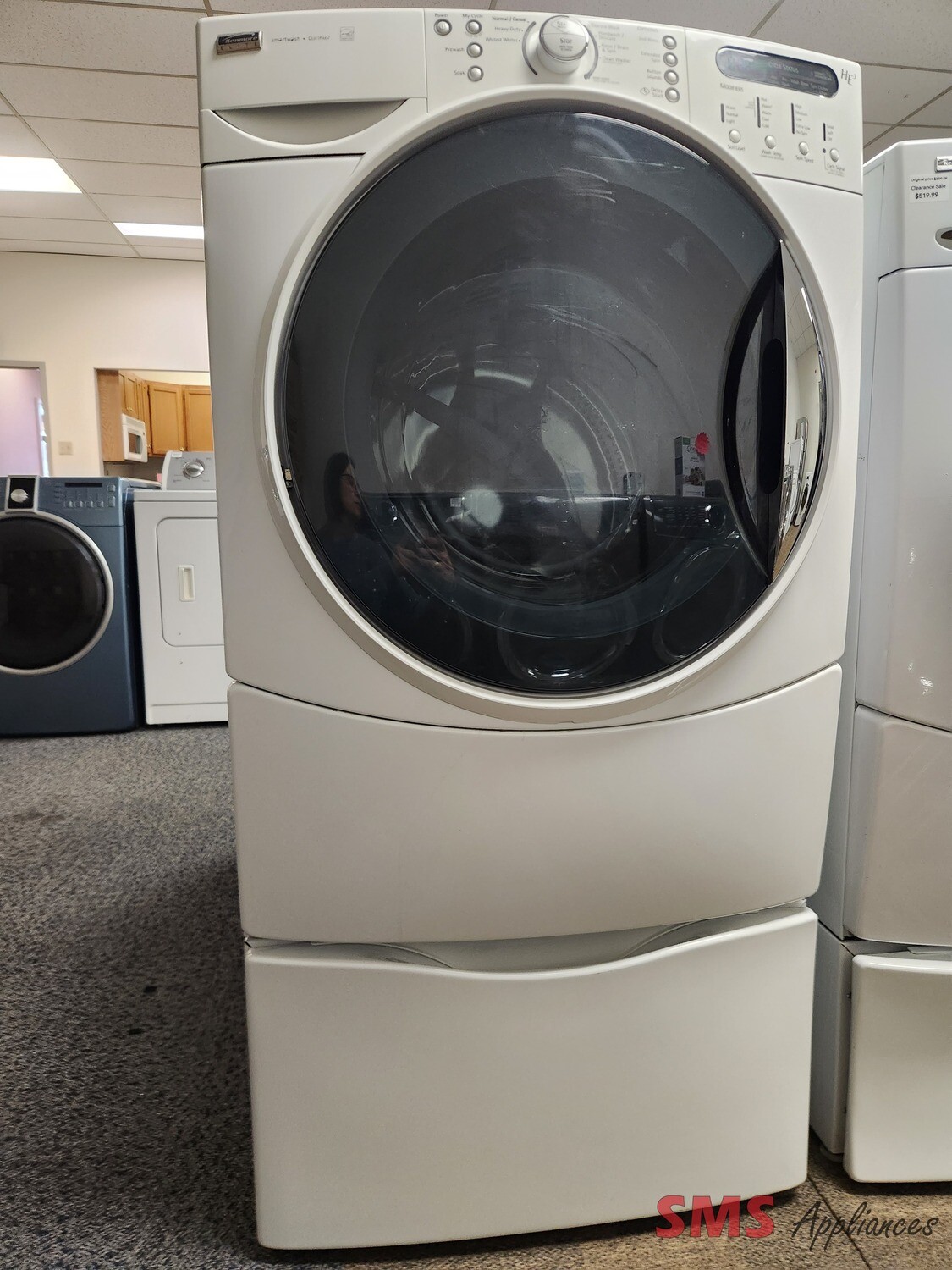 Kenmore Top Load Washer with Pedestal 110.47852