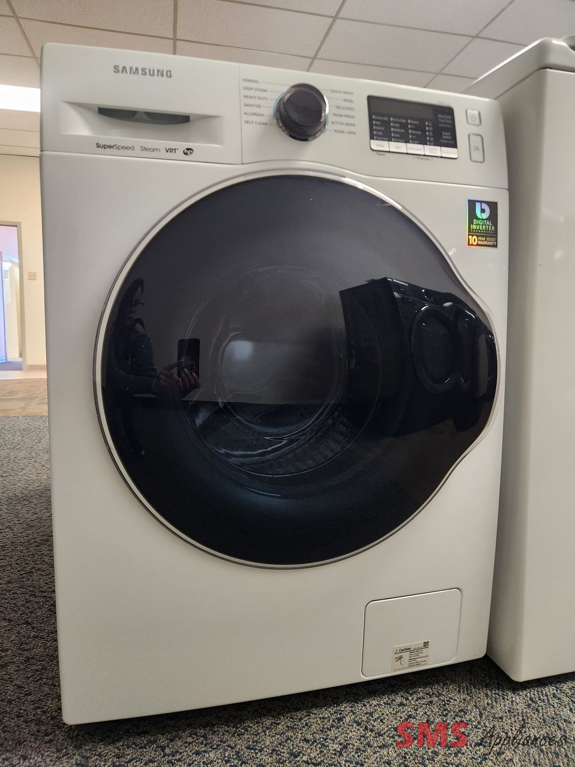 Samsung 24" Front Load Washer WW22K6800AW