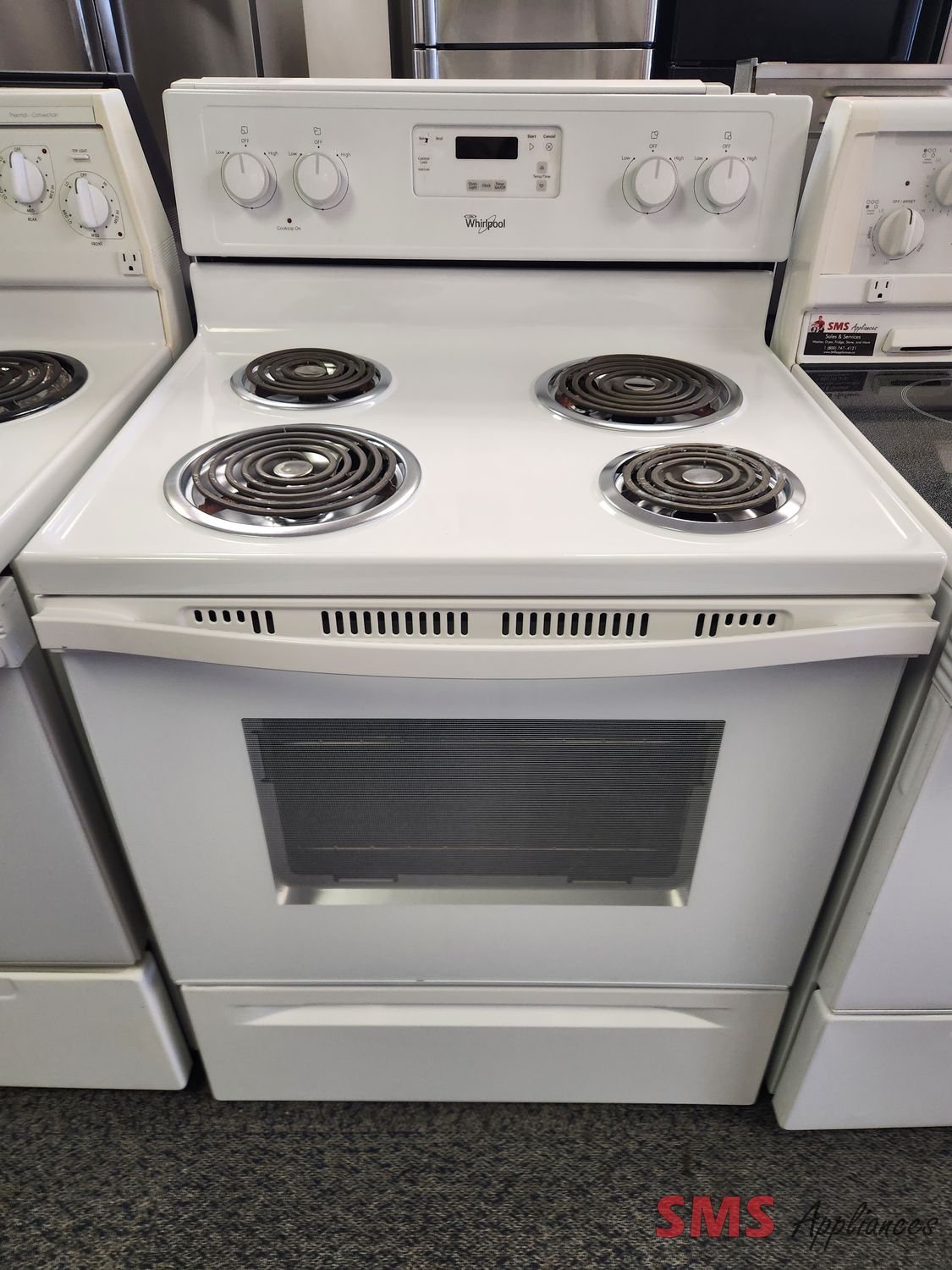 Whirlpool Coil Top Stove YWFC150M0AW