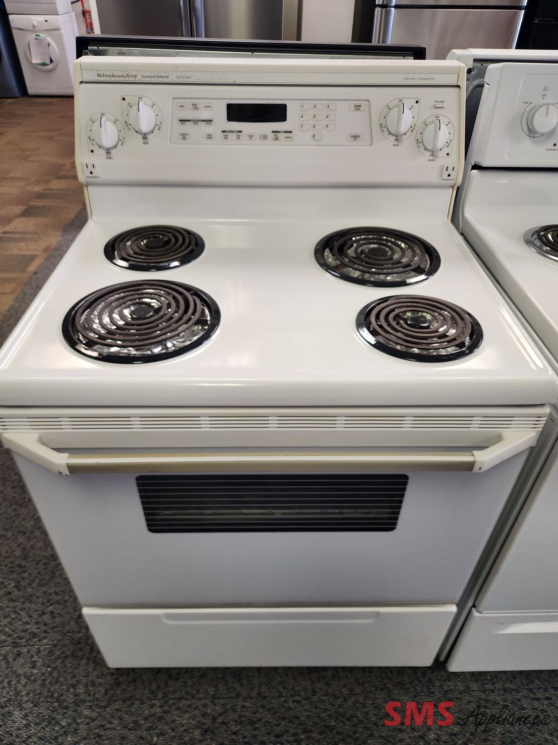 KitchenAid Coil Top Stove YKER5507EH