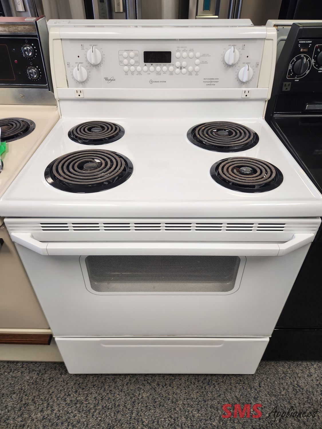 Whirlpool Coil Top Stove WHP54800