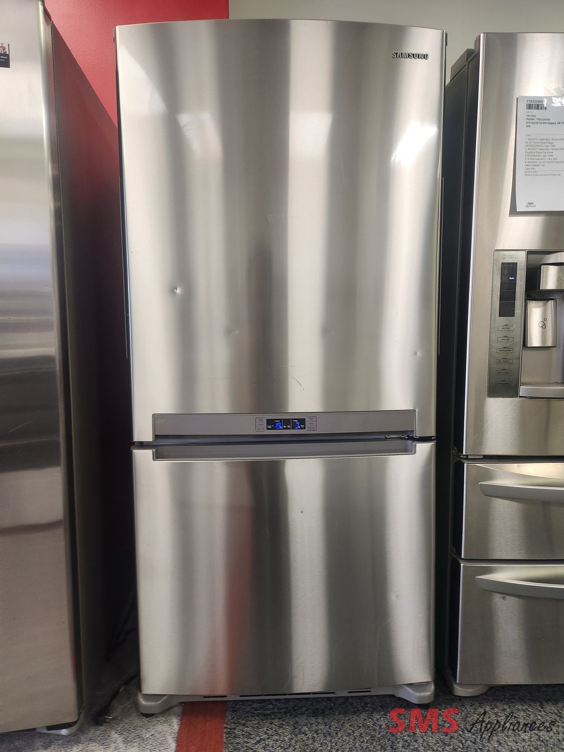 Samsung 32" Bottom Mount Fridge RB194ACRS