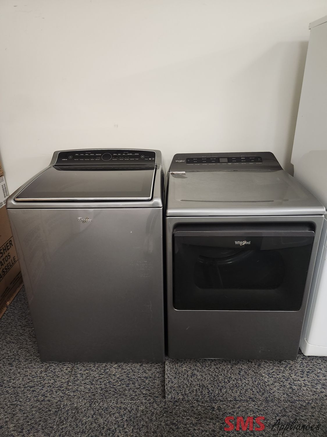 Whirlpool Washer & Dryer Set YWED6120HC/WTW8500DC