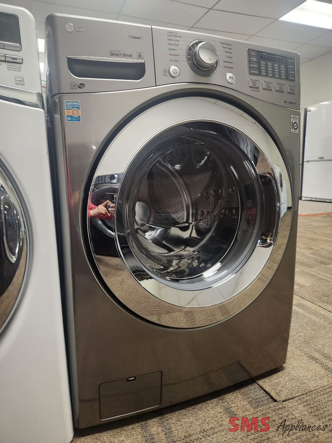 LG Front Load Washer WM3670HVA