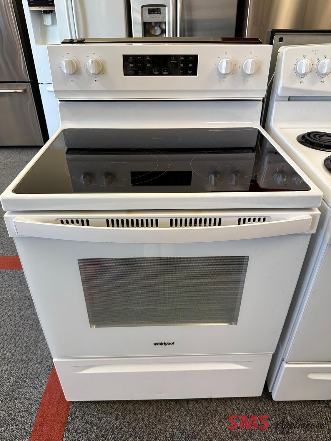 Whirlpool Glass Top Stove YWEF550S0LW2