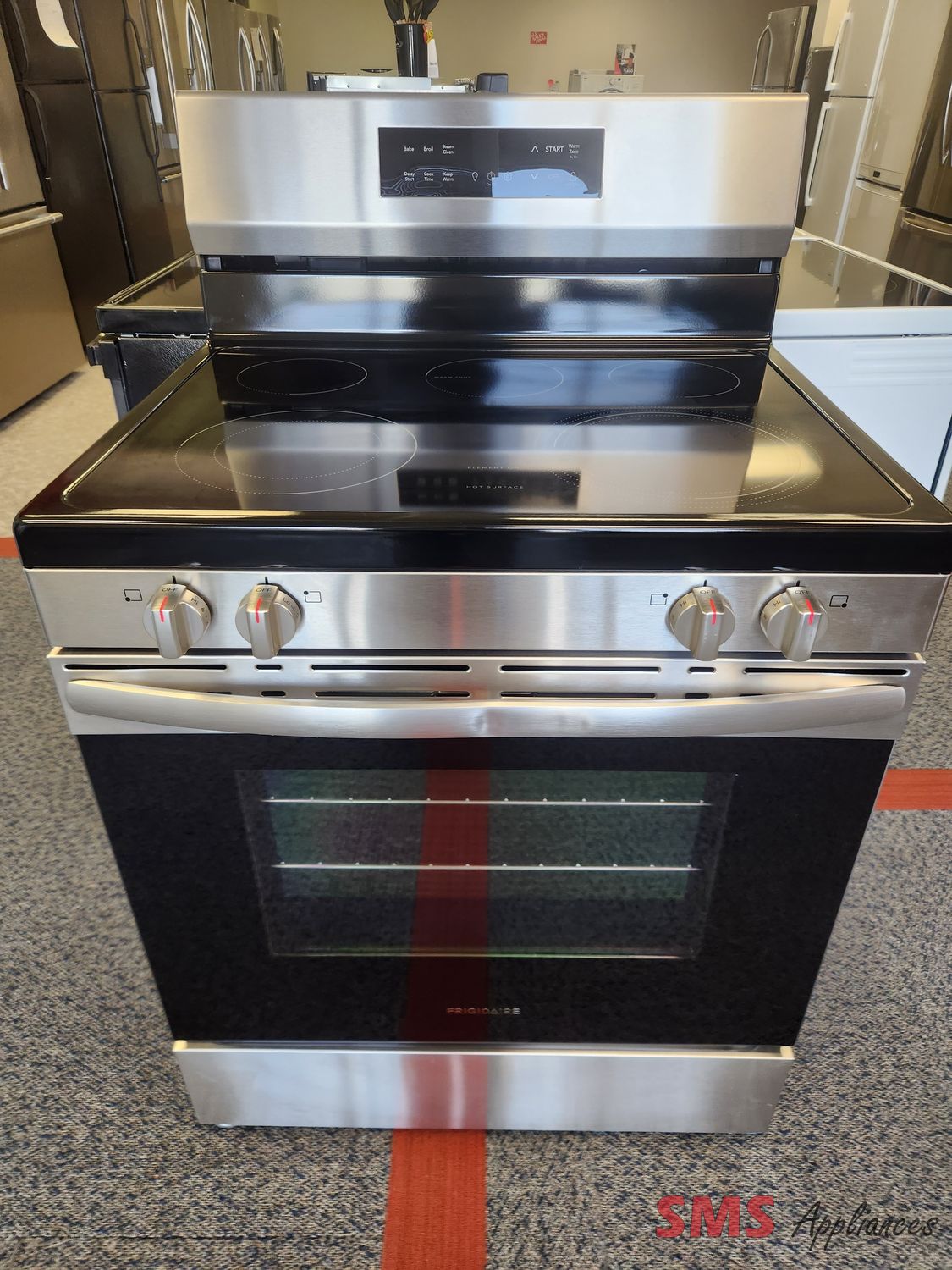 Open Box -  Scratch & Dent Frigidaire Glass Top Stove FCRE306CASB