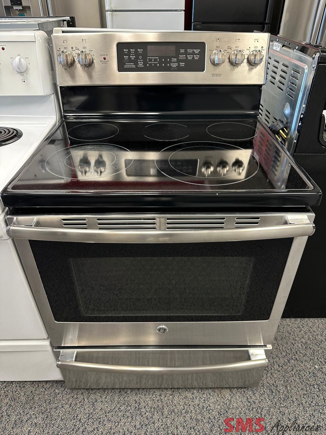 GE Glass Top Stove JCB860SK1SS