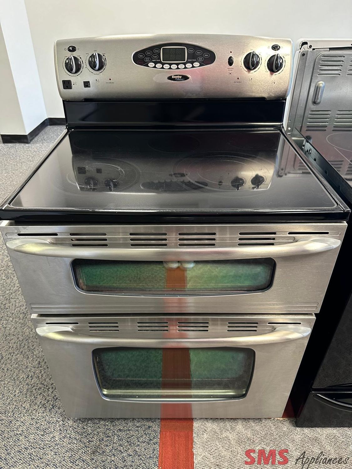 Danby Glass Top Stove with Double Oven