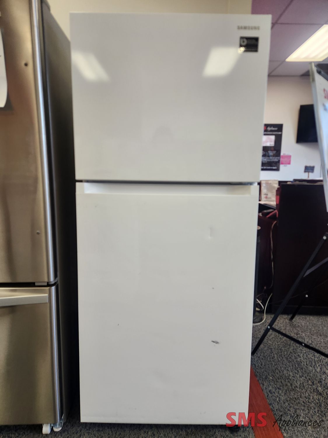 Samsung 29" Top Mount Fridge RT18M6213WW