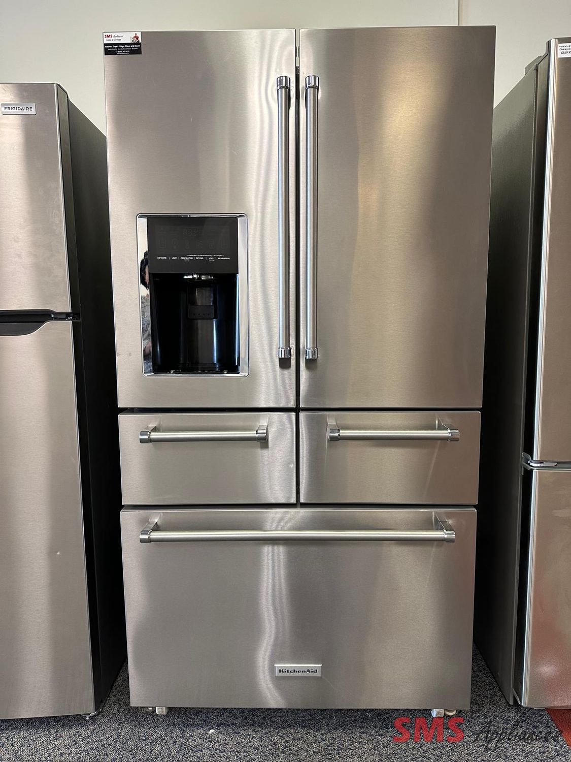 KitchenAid 36" French Door Fridge KRMF606ESS