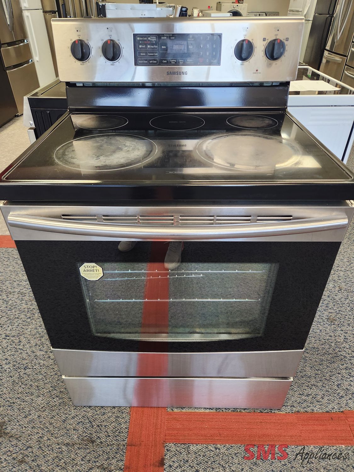 Samsung Glass Top Stove FE-R400SX