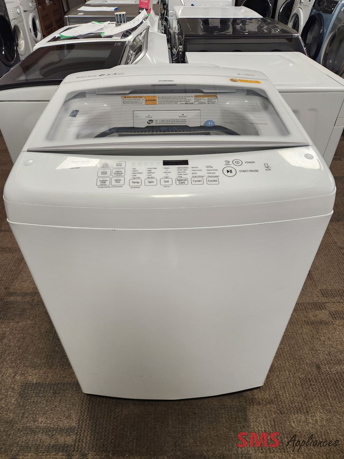 LG Top Load Washer WT1501CW