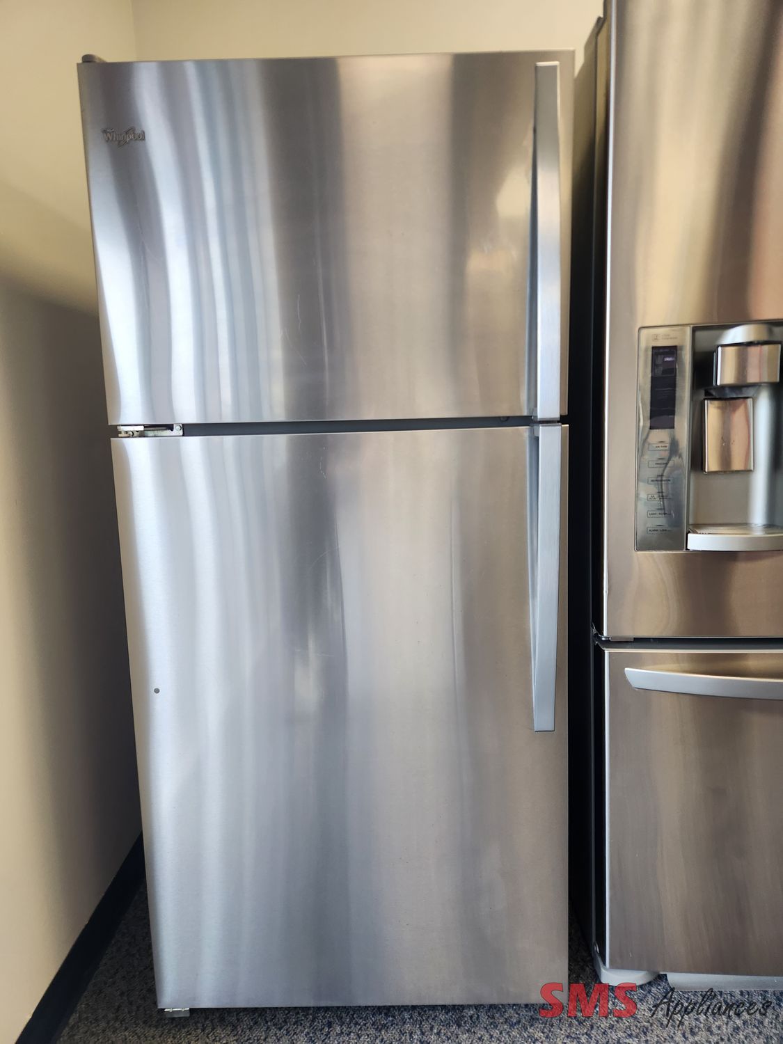 Whirlpool 30" Top Mount Fridge WRT148FZDM