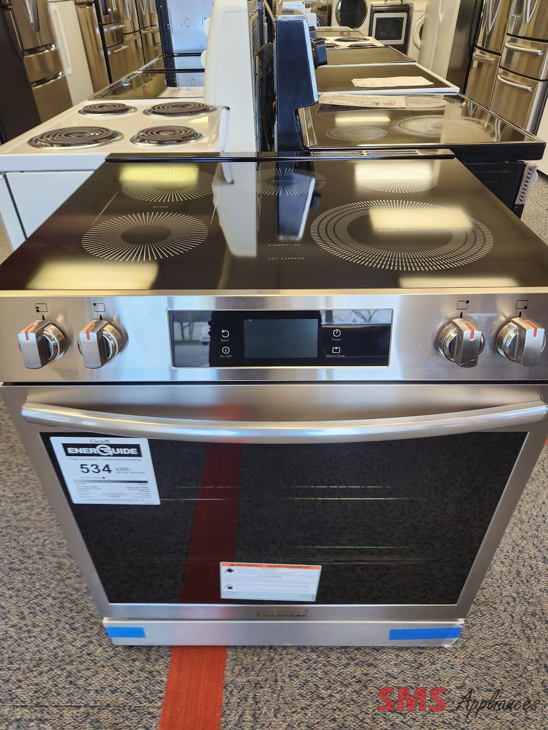Open Box - Scratch & Dent Frigidaire Gallery Glass Top Stove GCFE306CBF