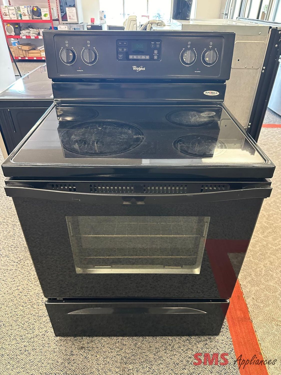 Whirlpool Glass Top Stove YWFE330W0EB0