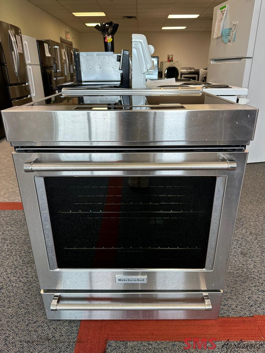 KitchenAid Induction Glass Top Stove  KSIB900ESS1