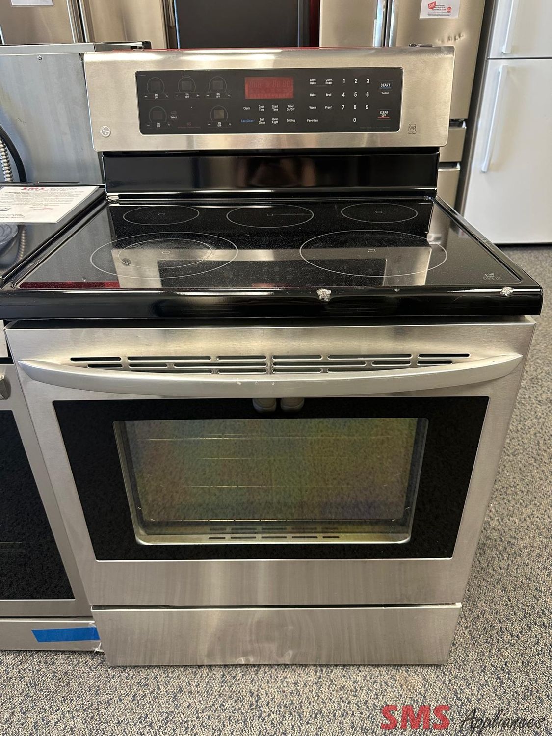 LG Glass Top Stove LRE6383ST